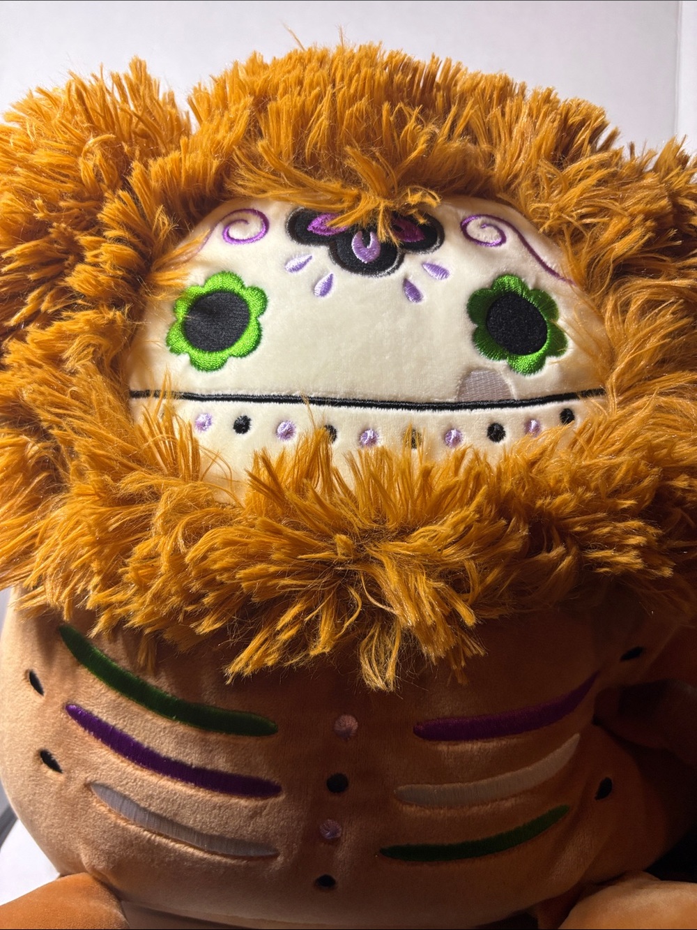 Benny the Bigfoot Day of the Dead Squishmallow NWOT ✨RARE FIND!!✨ - Picture 3 of 13